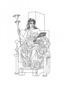Ancient Greece coloring page 11 - Free printable