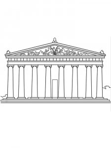 Ancient Greece coloring page 14 - Free printable