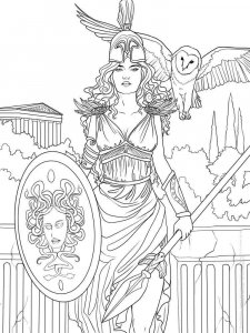 Ancient Greece coloring page 15 - Free printable