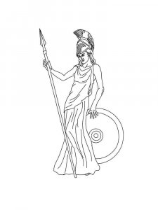 Ancient Greece coloring page 2 - Free printable