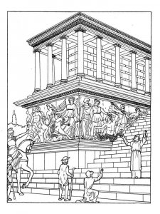 Ancient Greece coloring page 8 - Free printable