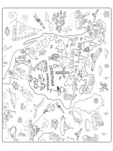 America coloring page 9 - Free printable