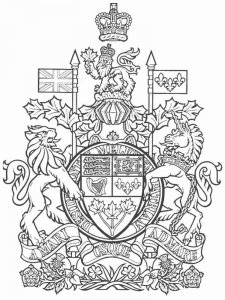 Canada Coloring Pages 3