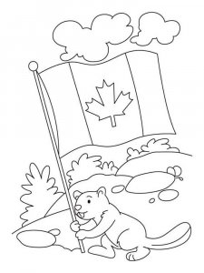 Canada Coloring Pages 5