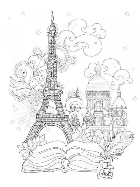 France coloring pages