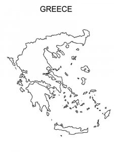 Greece coloring page 7 - Free printable
