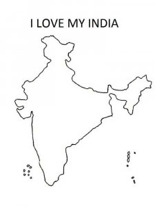 India coloring page 10