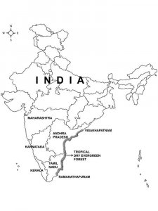 India coloring page 11