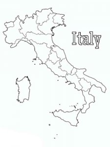 Italy Coloring Pages 13