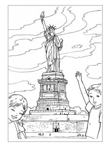USA coloring page 14 - Free printable