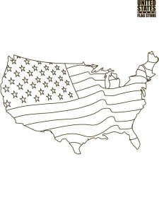 Usa Coloring Pages 7