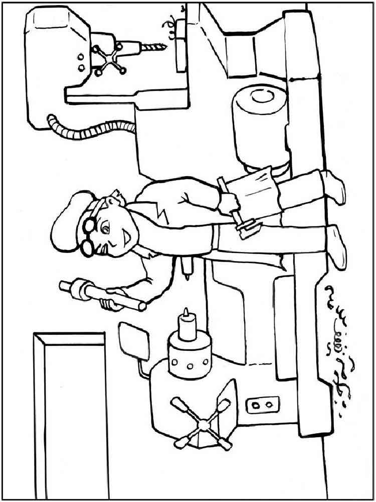 Download Professions coloring pages. Download and print Professions coloring pages