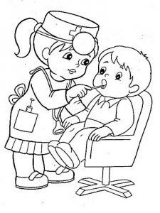 Professions coloring page 10 - Free printable