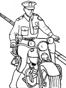 Professions coloring page 16 - Free printable