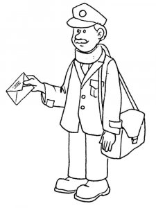 Professions coloring page 19 - Free printable