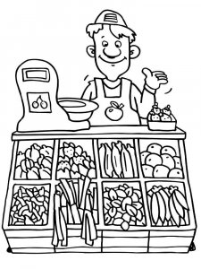 Professions coloring page 32 - Free printable