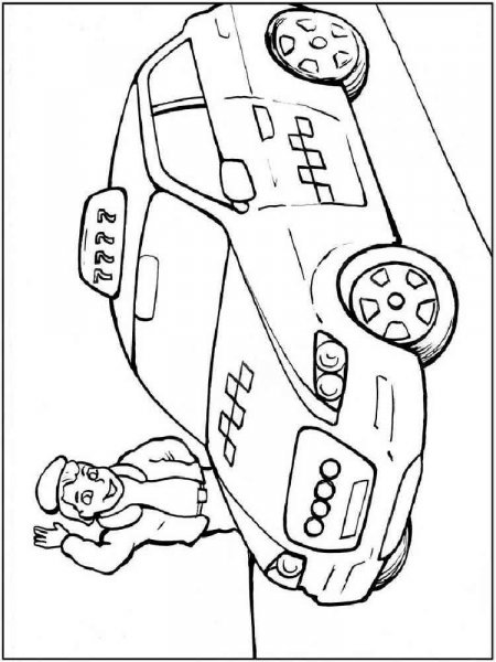 Professions coloring pages