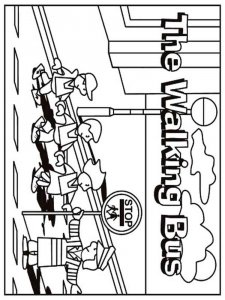 Safety coloring page 25 - Free printable