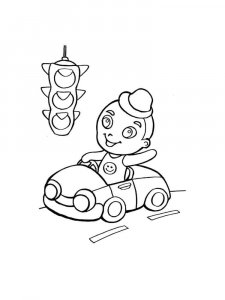 Traffic Light coloring page 29 - Free printable