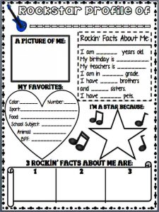 All about me coloring page 17 - Free printable
