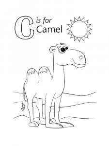 Letter C Coloring Pages Of Alphabet 18