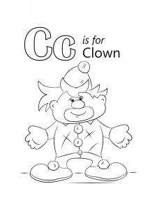 Letter C Coloring Pages Of Alphabet 5