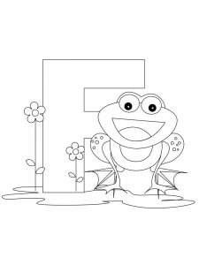 Letter F Coloring Pages Of Alphabet 11
