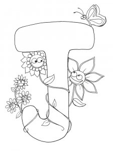 Letter J Coloring Pages Of Alphabet 10