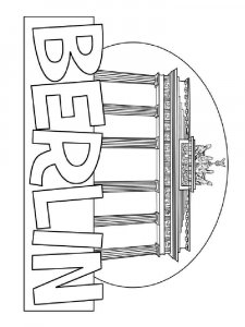 Berlin Coloring Pages 1