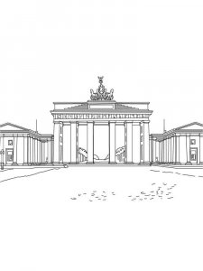 Berlin coloring page 4