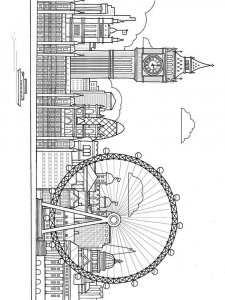 London Coloring Pages 1