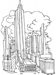 New York Coloring Pages 6