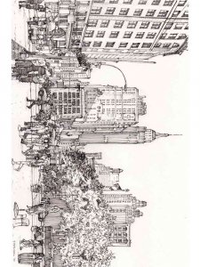 New York Coloring Pages 8