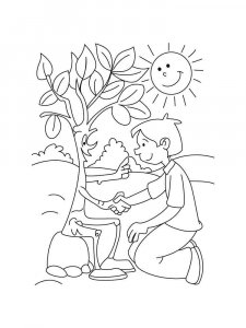 Ecology coloring page 7 - Free printable