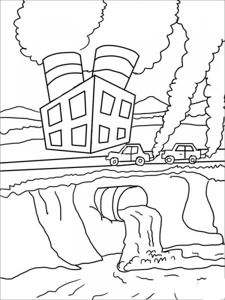 Ecology coloring pages