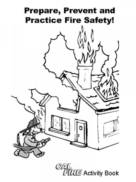 Fire Safety coloring pages