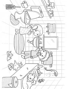 Hygiene coloring page 7 - Free printable