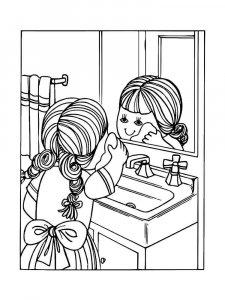 Hygiene coloring page 9 - Free printable