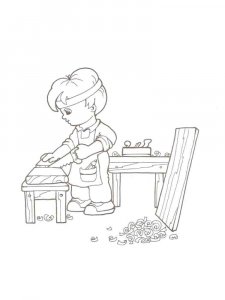 Carpenter Coloring Pages 13