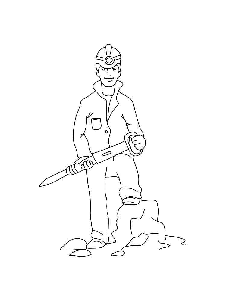 free miner coloring pages download and print miner coloring pages