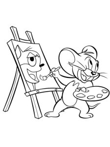 Painter coloring page 34