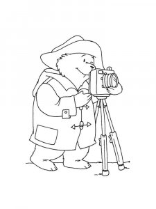 Photographer coloring page 10 - Free printable