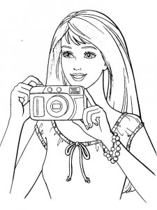 Photographer coloring page 6 - Free printable