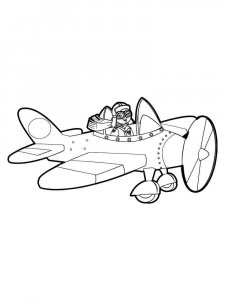 Pilot Coloring Pages 4