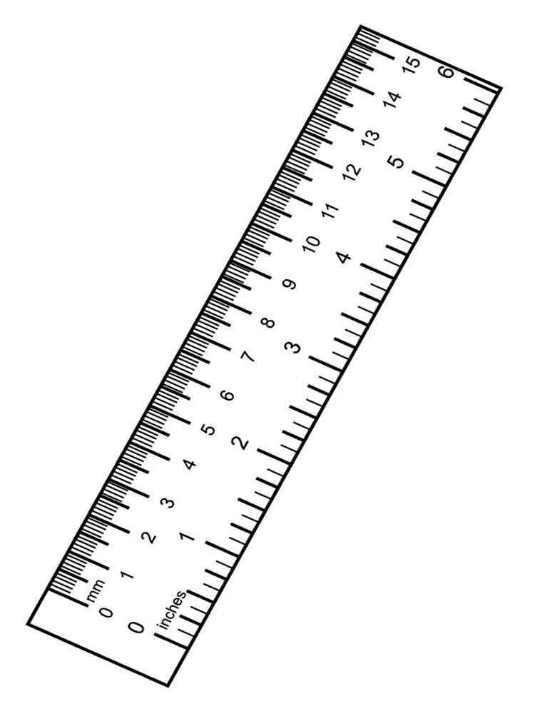 Ruler Coloring Page February Math Coloring Pages First Day Of School 