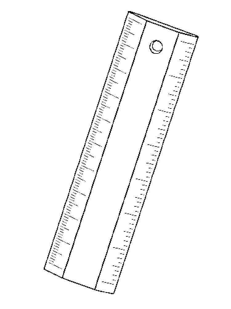 Ruler coloring pages. Free Printable Ruler coloring pages.