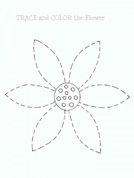 Tracing coloring pages