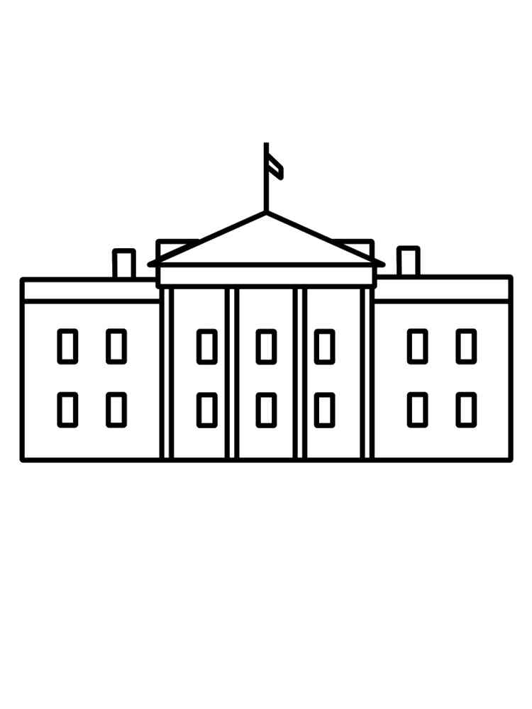 White House coloring pages. Download and print White House coloring pages.