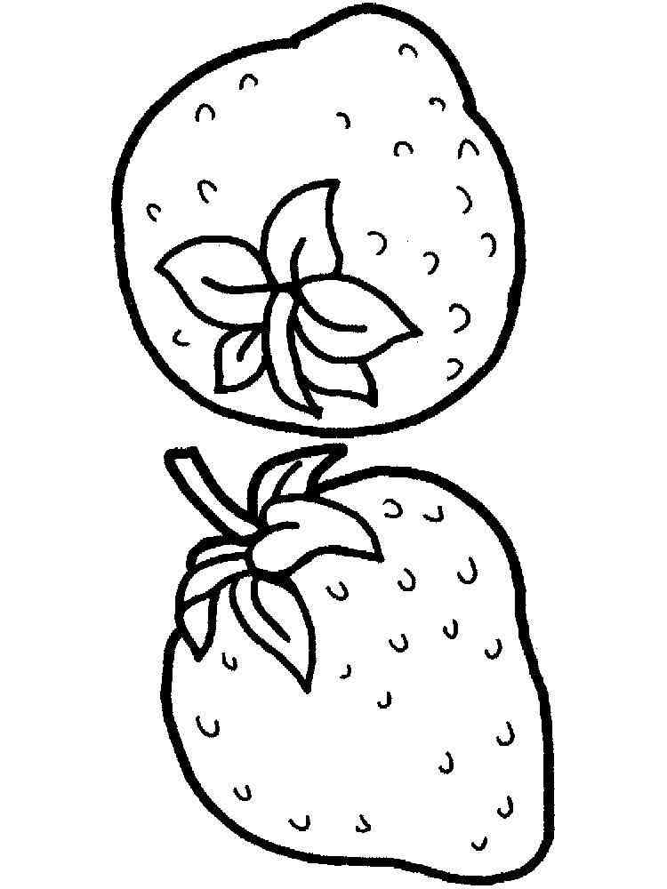 Strawberry coloring pages. Download and print Strawberry coloring pages.