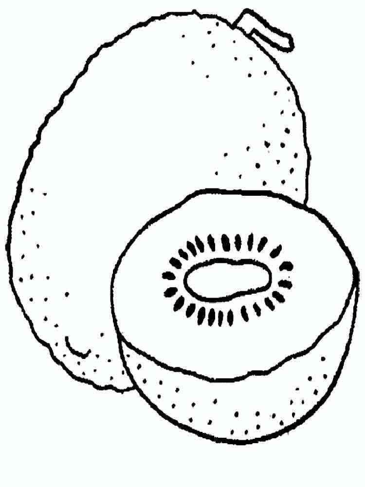 Download Kiwi Fruit coloring pages. Download and print Kiwi Fruit coloring pages.